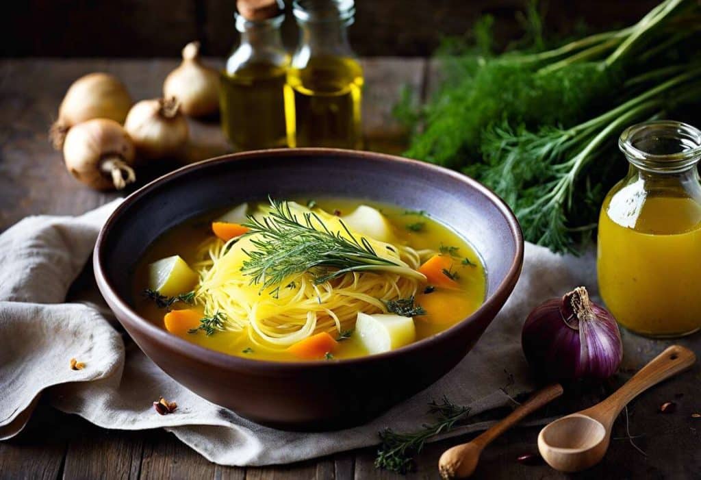 Soupe de fenouil et safran : une évasion aromatique en Provence
