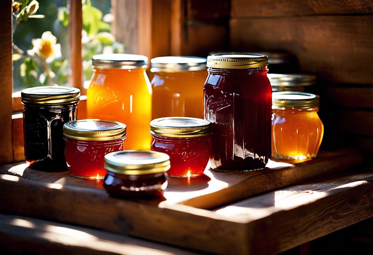 Les secrets des confitures et miels régionaux : douceurs sucrées d'hier et d'aujourd'hui