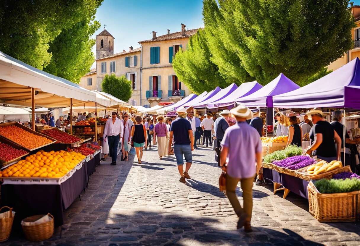 éveillez vos papilles : fêtes et marchés locaux au cœur de la provence