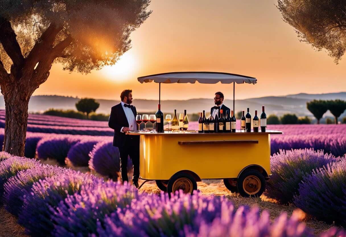 Sommellerie mobile en Provence : découvrir le vin autrement