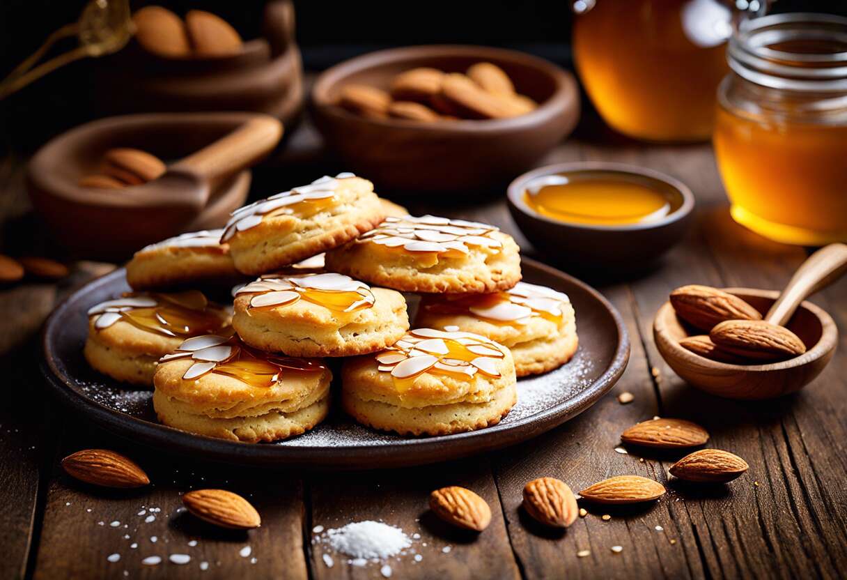 Biscuits au miel et aux amandes : une recette traditionnelle provençale