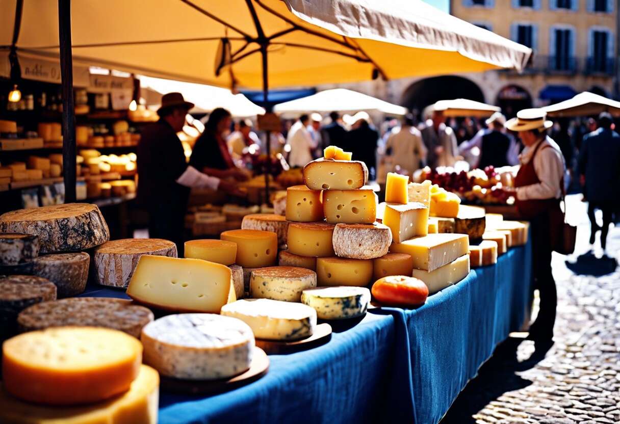 Top des marchés provençaux pour dénicher les meilleurs fromages